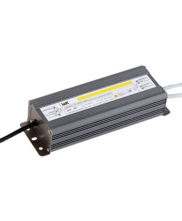 Драйвер LED ИПСН-PRO 150Вт 12 В блок- шнуры IP67 IEK арт. LSP1-150-12-67-33-PRO