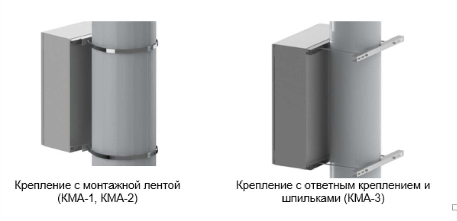 крепление на опору для шкафов 70014